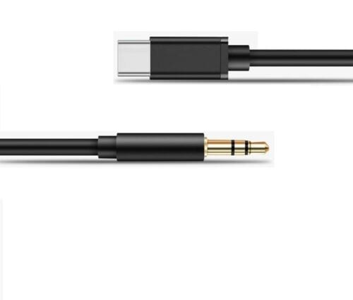 Oppo Find X3 Pro - 1M Type C USB To 3.5mm AUX Audio Adaptor Cable - SmartPhoneGadgetUK