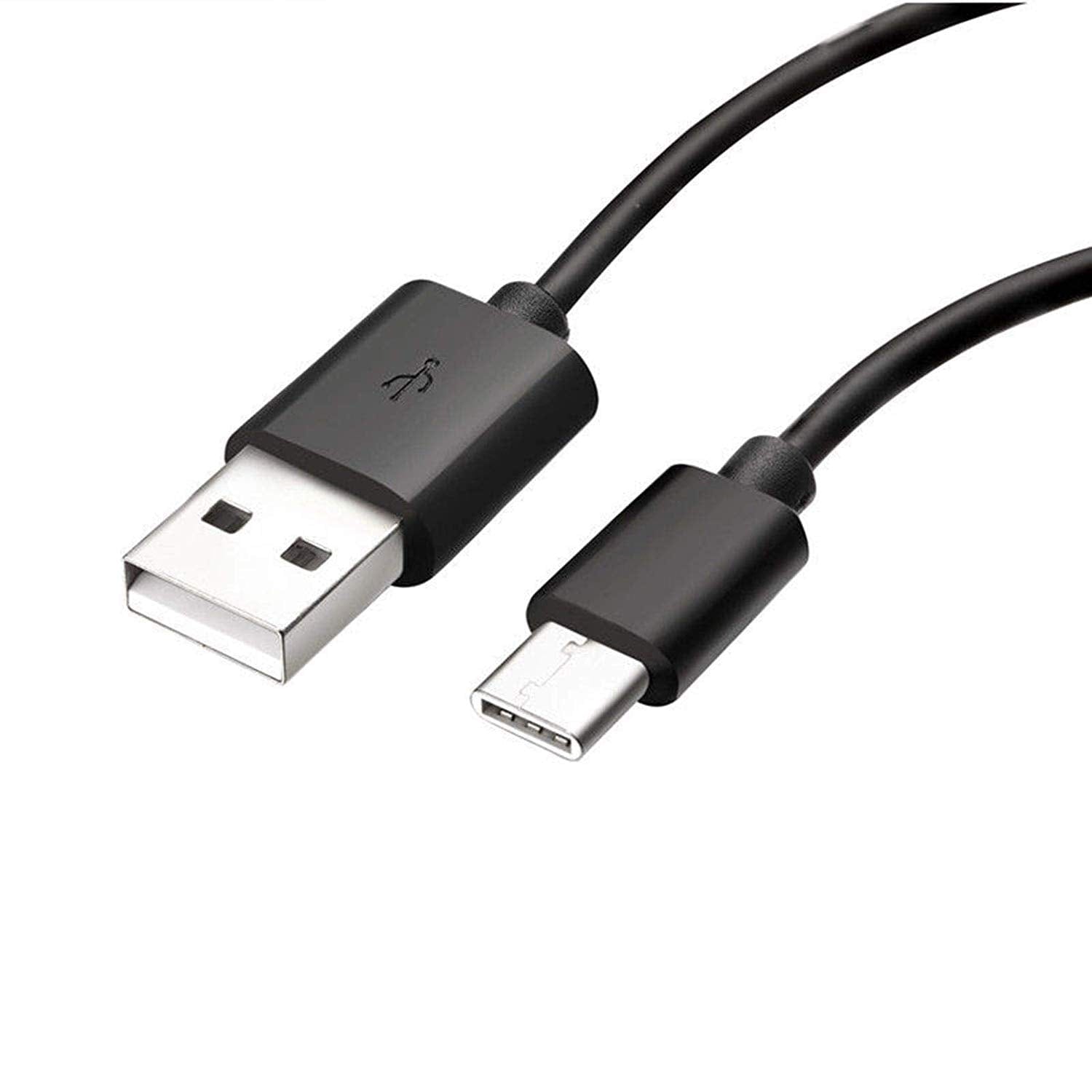 Samsung Galaxy A20e USB to Type C Charging Cable Lead Black - 1M - SmartPhoneGadgetUK