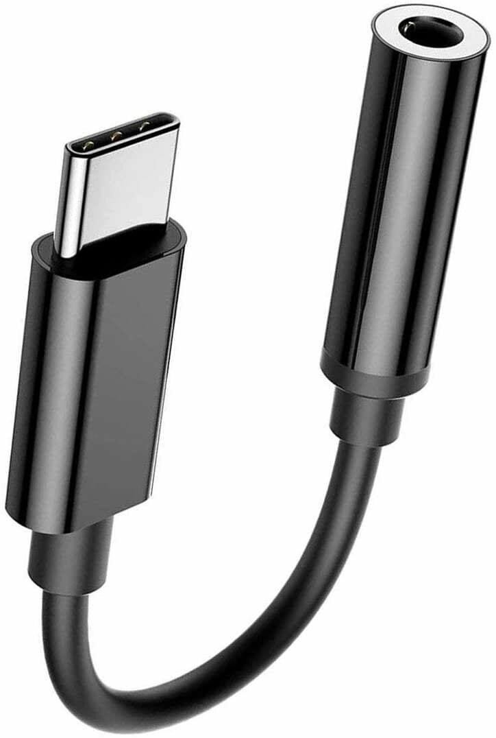 Samsung Galaxy S21 5G - Type C To 3.5 MM Jack Aux Headphone Adapter Audio Cable - SmartPhoneGadgetUK