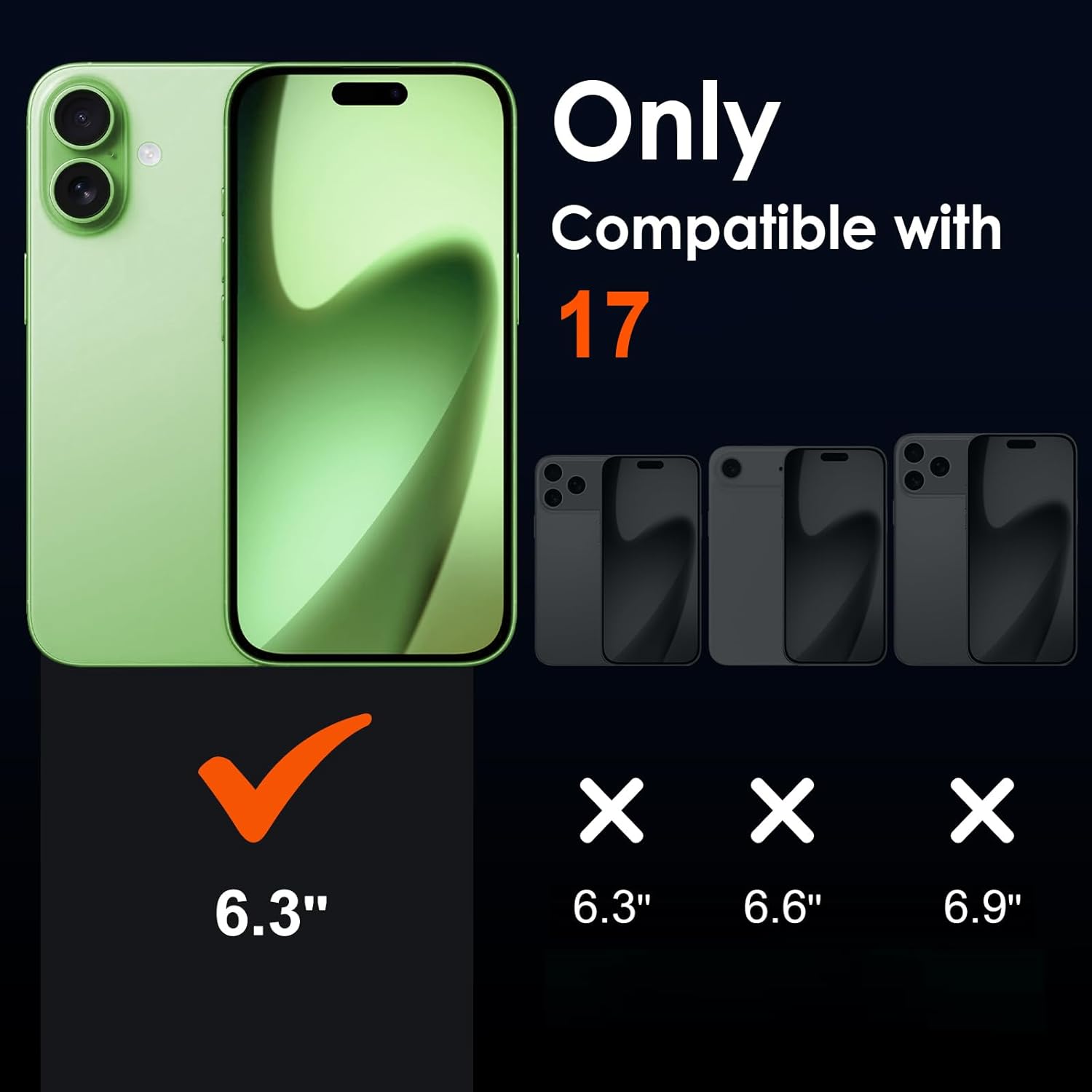 Apple iPhone 17 Case Clear Gel Ultra Slim Soft Transparent Silicone Cover