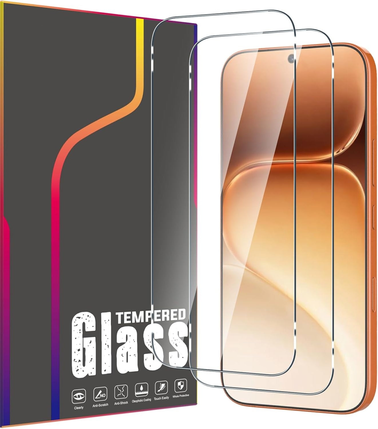 Honor 600 Clear Tempered Glass Screen Protector