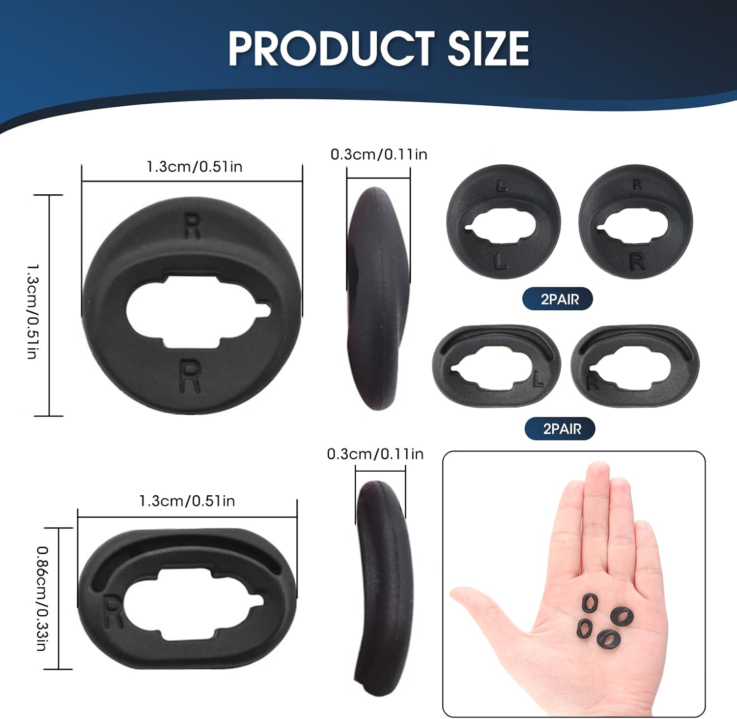 Samsung Galaxy Buds Live Replacement Earbuds Ear Tips In Ear