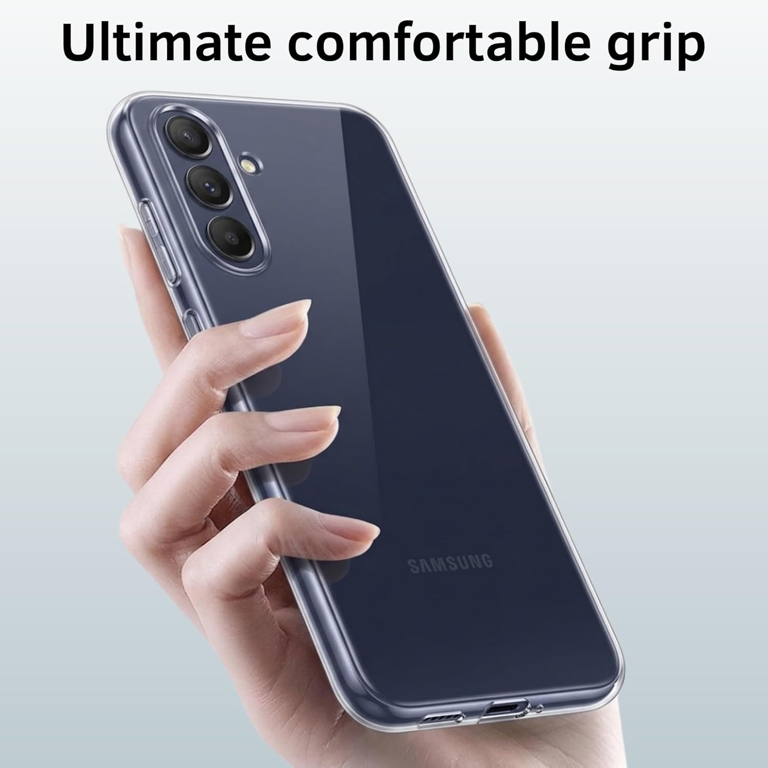 Samsung Galaxy A57 Case Clear Gel Ultra Slim Soft Transparent Silicone Cover