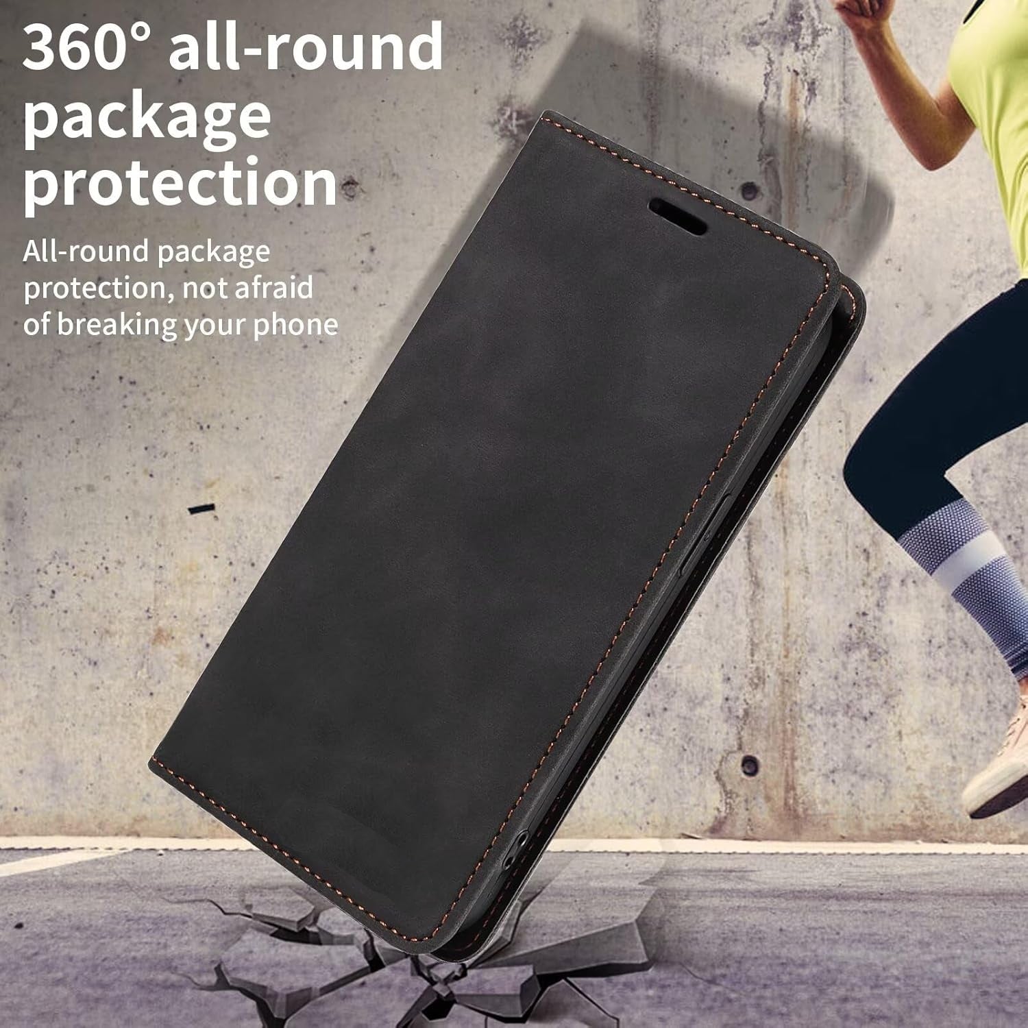 Motorola Moto Edge 70 Flip Book Case Premium Leather Wallet Stand Phone Cover