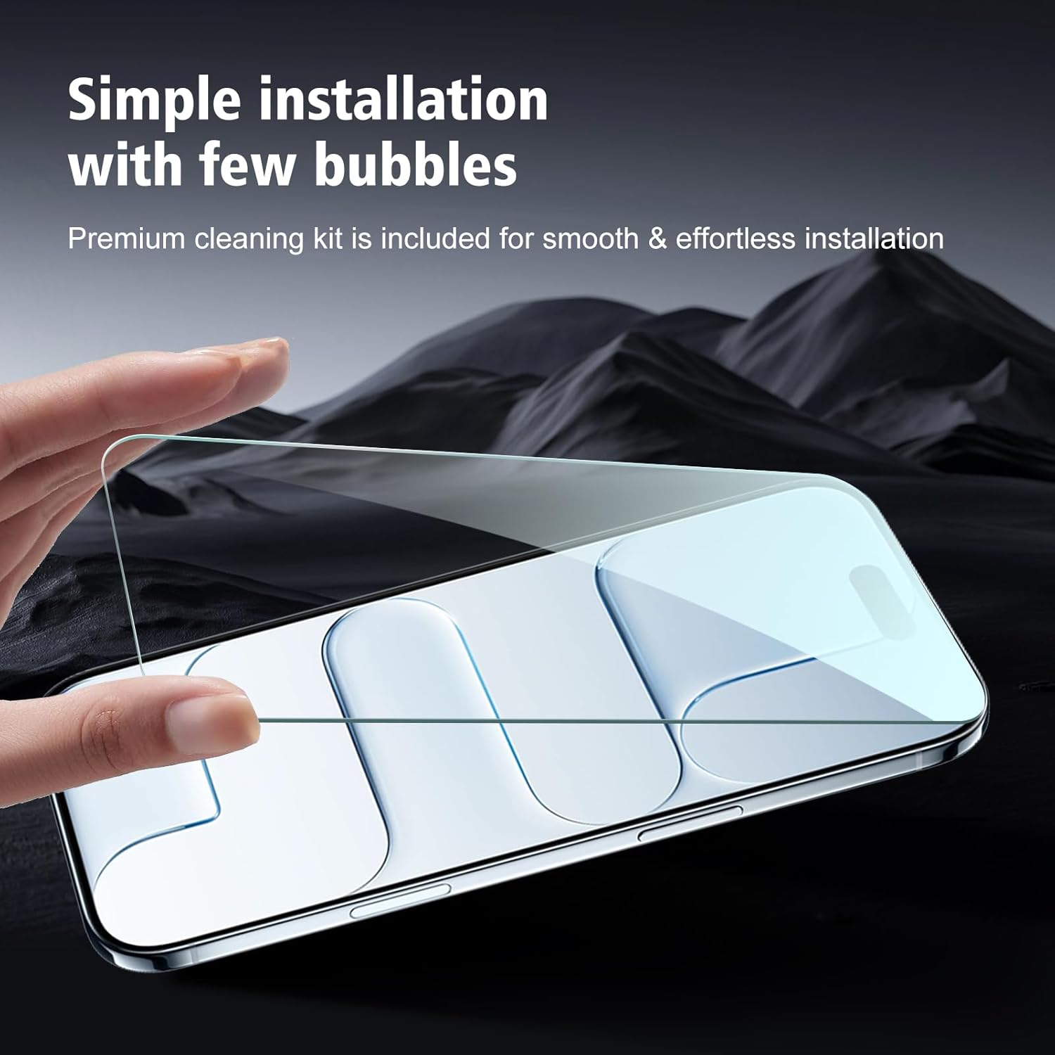 Apple iPhone 17 Air Clear Tempered Glass Screen Guard Camera Lens Protector