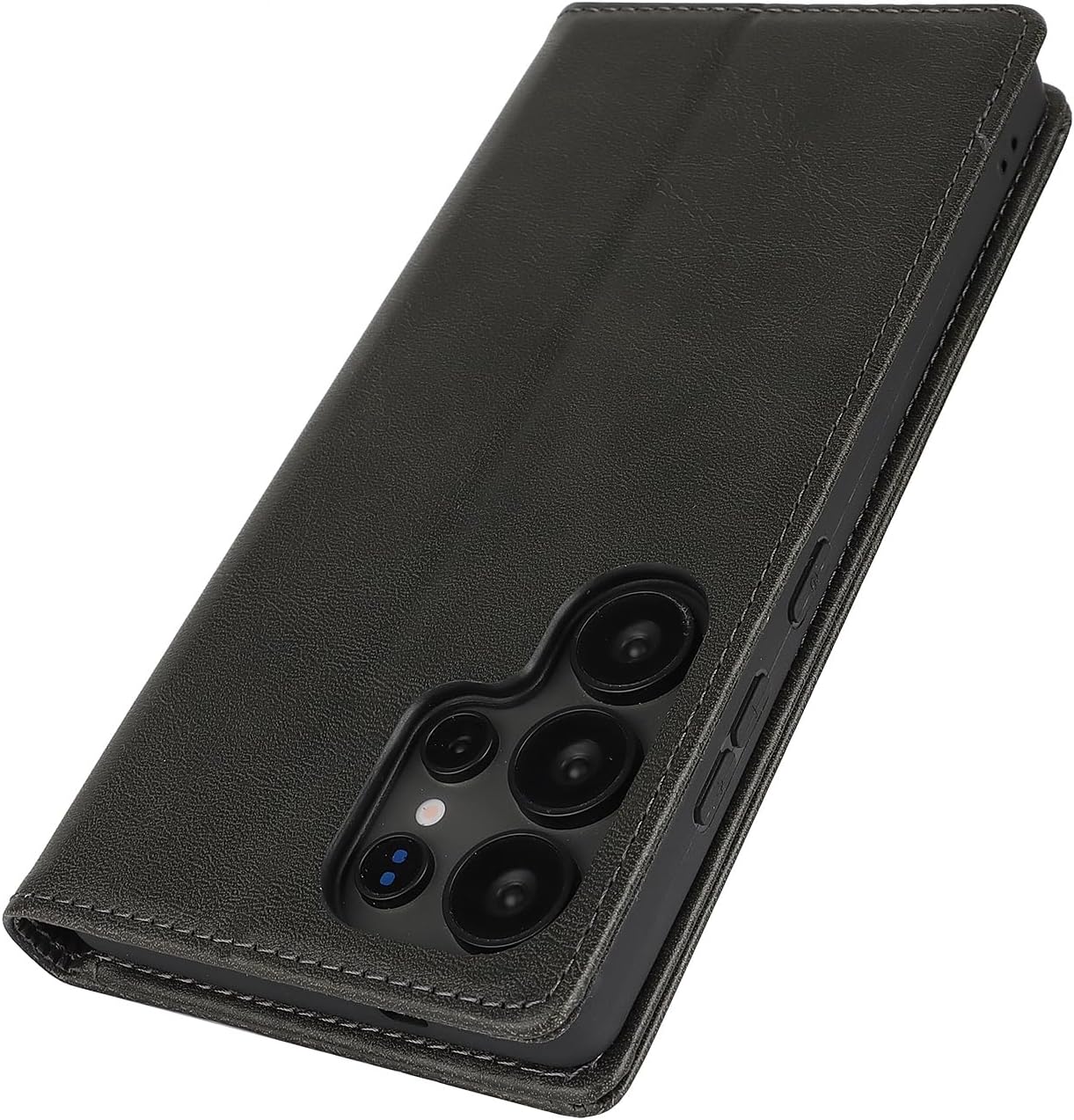Samsung Galaxy S24 Ultra Flip Book Case Premium Leather Wallet Stand Phone Cover
