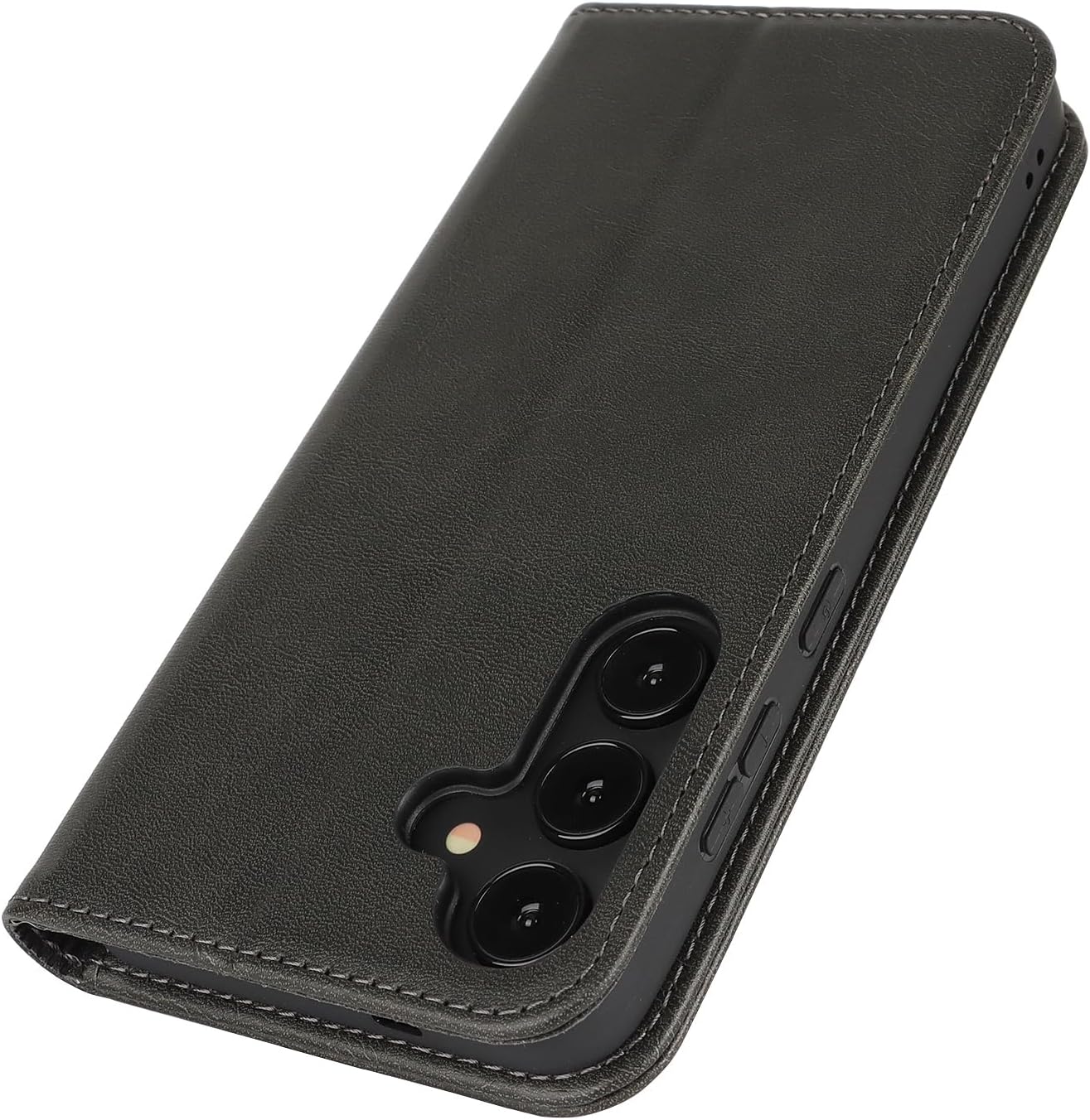 Samsung Galaxy S25 Flip Book Case Premium Leather Wallet Stand Phone Cover