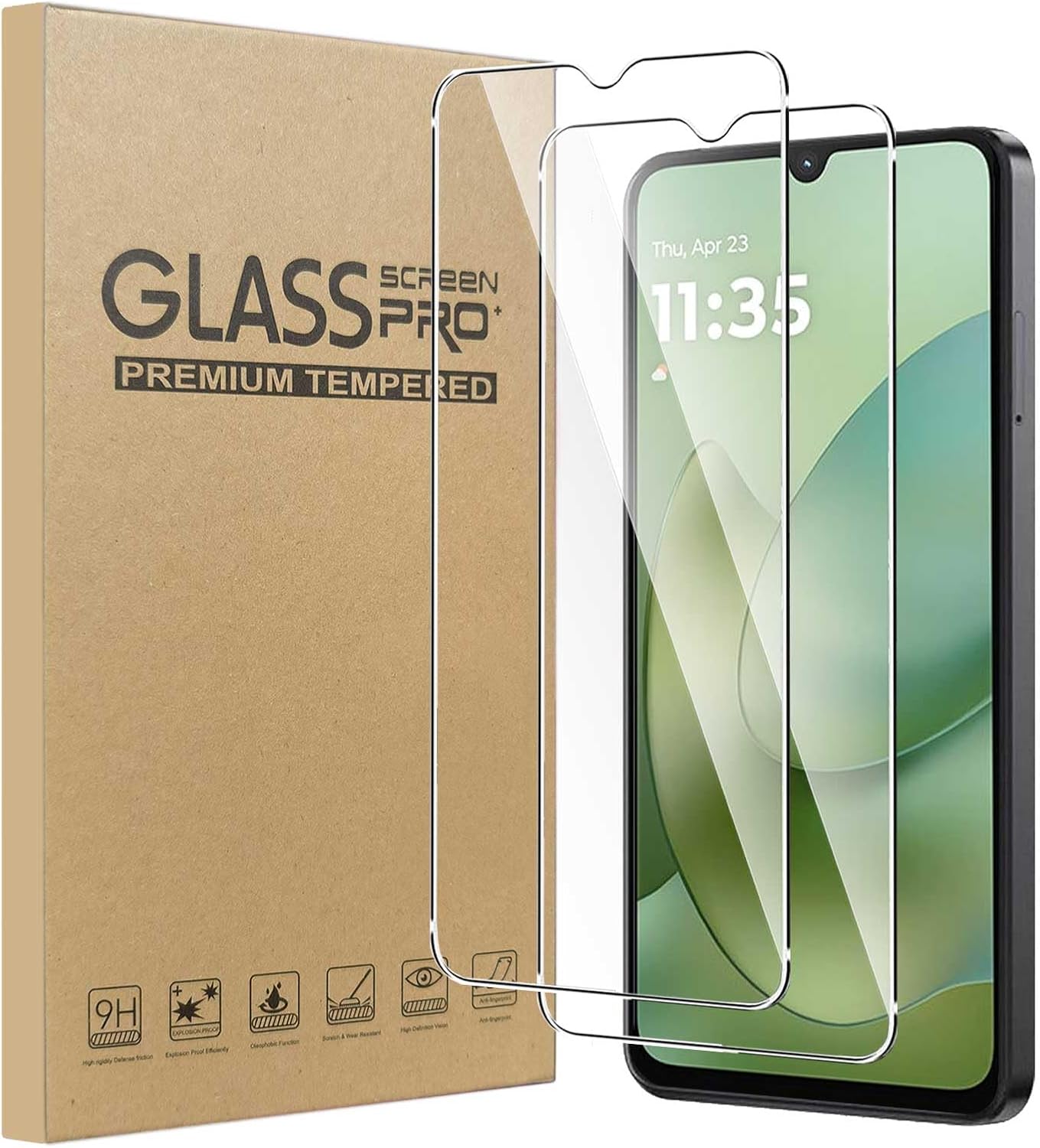 Motorola Moto G06 Clear Tempered Glass Screen Protector