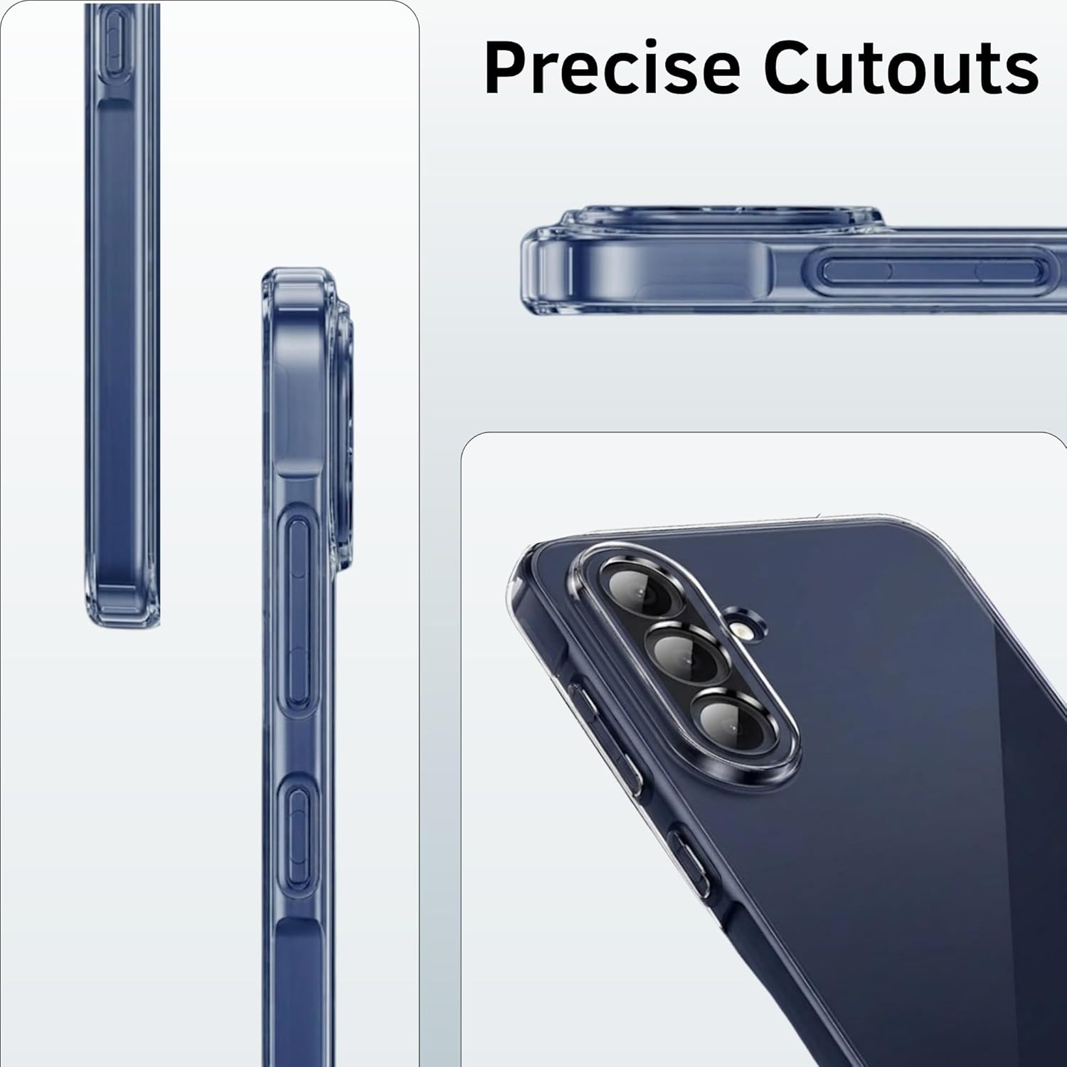 Samsung Galaxy A57 Case Clear Gel Ultra Slim Soft Transparent Silicone Cover