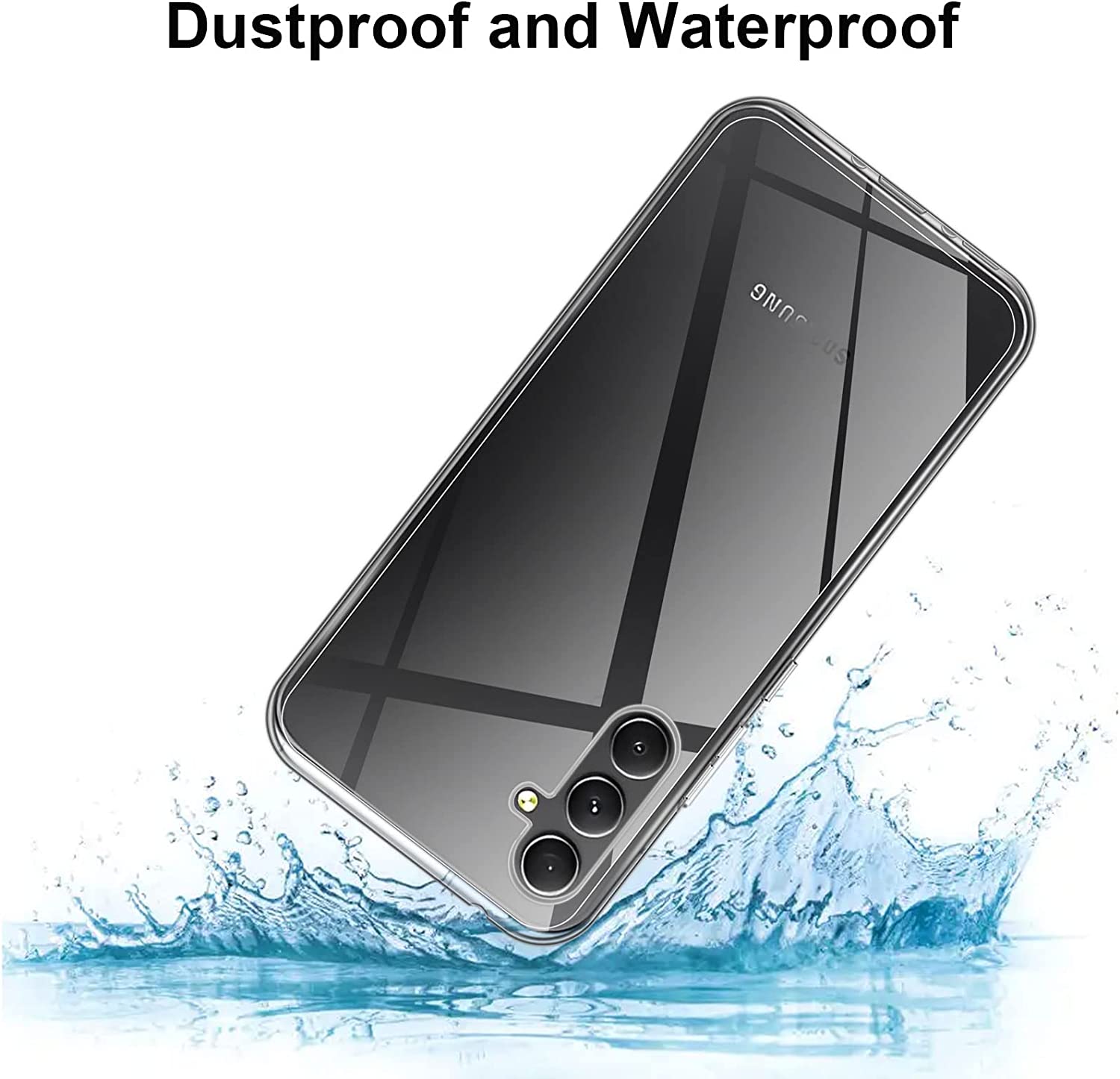 Samsung Galaxy A34 5G Gel TPU Clear Case Ultra Slim Soft Transparent Silicone Cover
