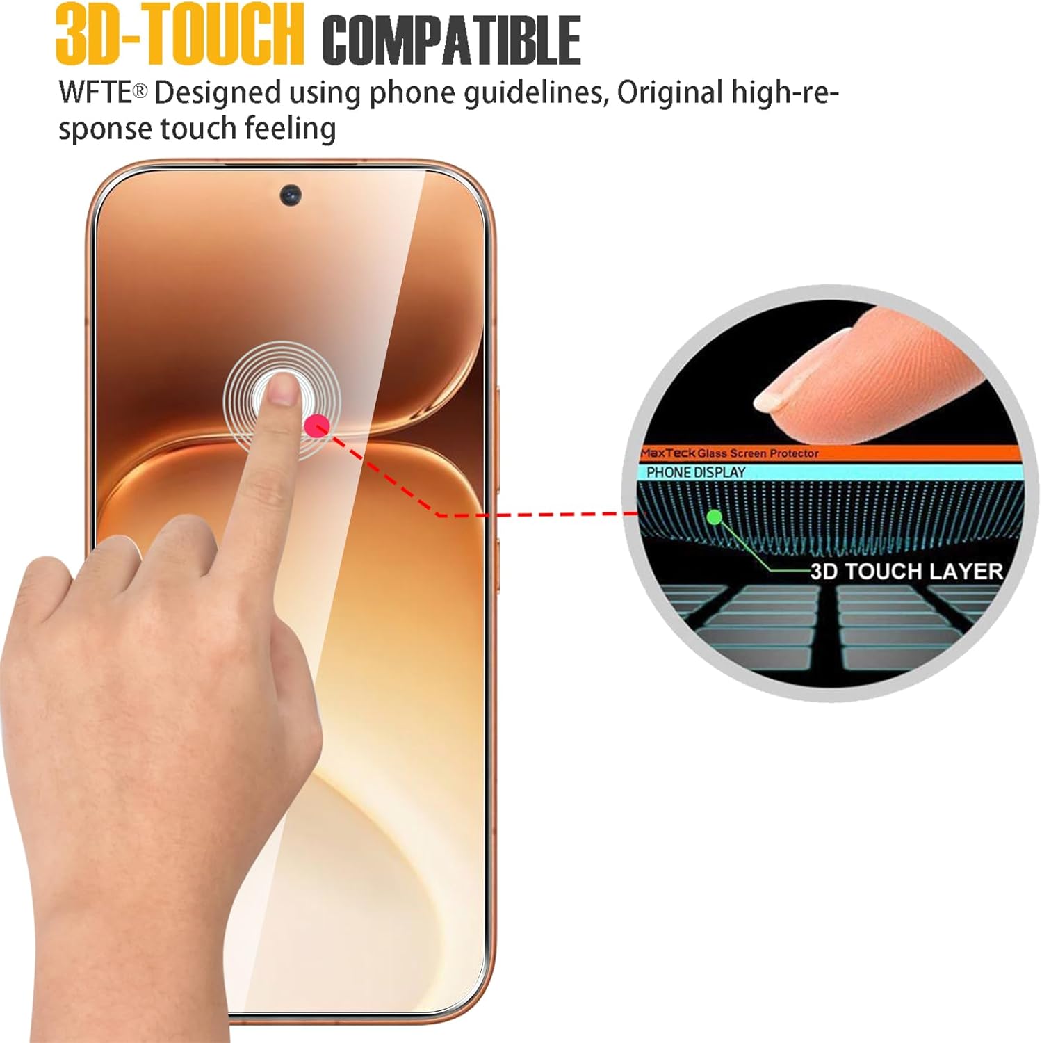 Honor 600 Clear Tempered Glass Screen Protector