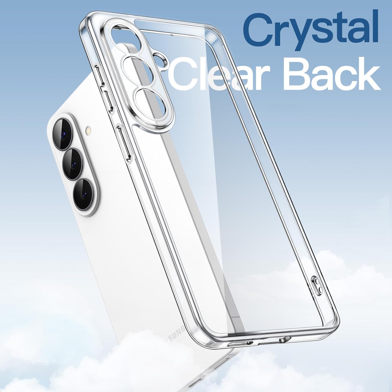 Samsung Galaxy S26+ Plus Case Clear Gel Slim Transparent Silicone Cover