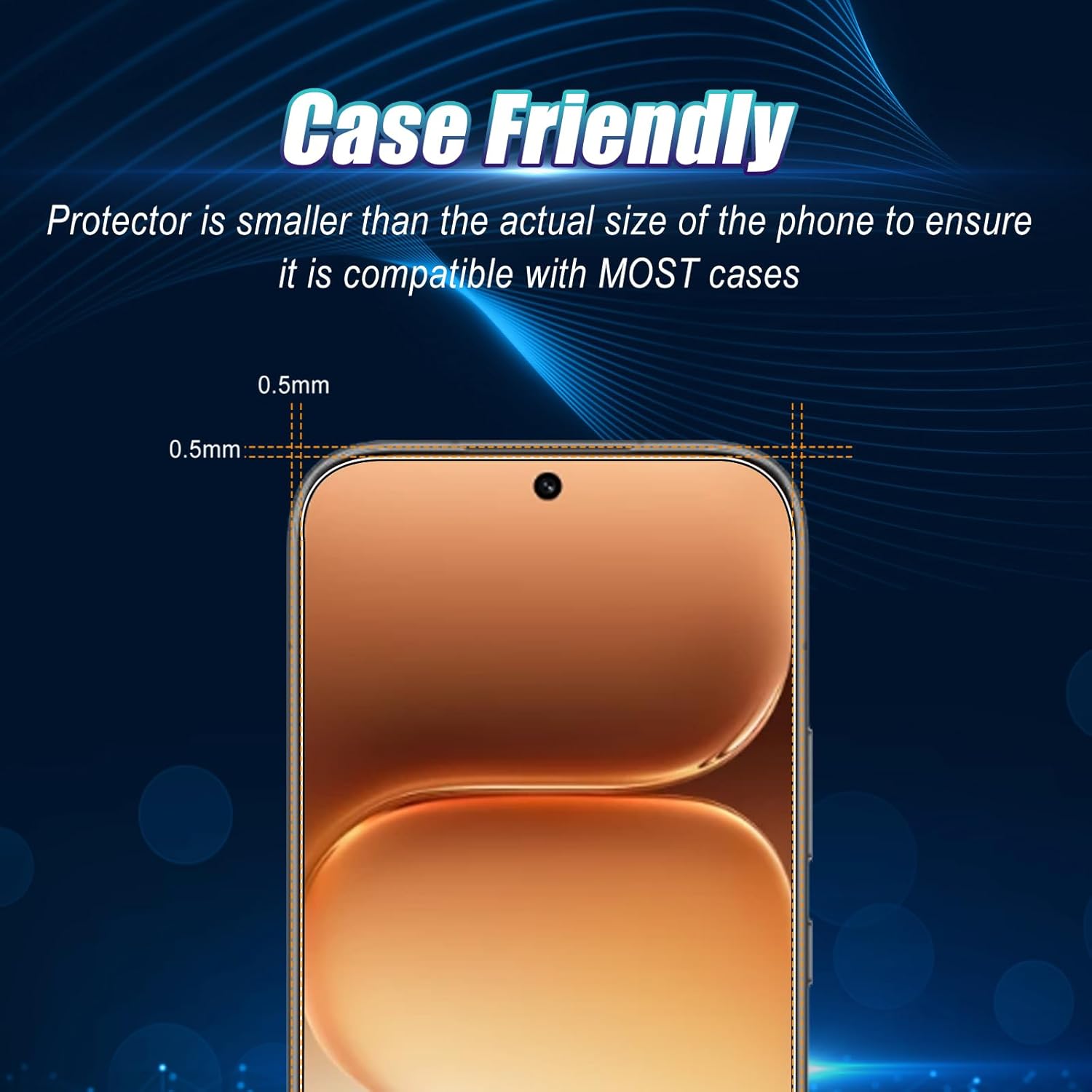 Honor 600 Clear Tempered Glass Screen Protector