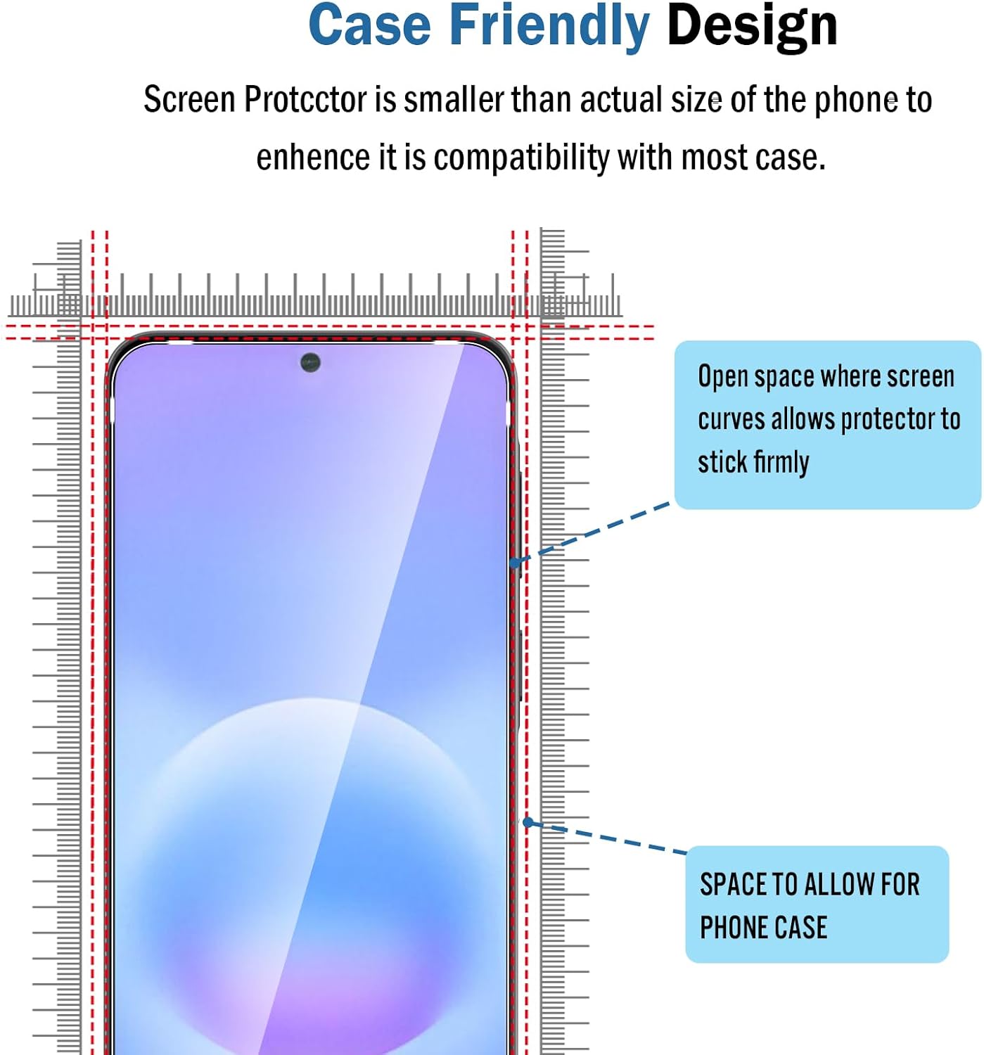 Samsung Galaxy A37 Clear Tempered Glass Screen Guard Camera Lens Protector
