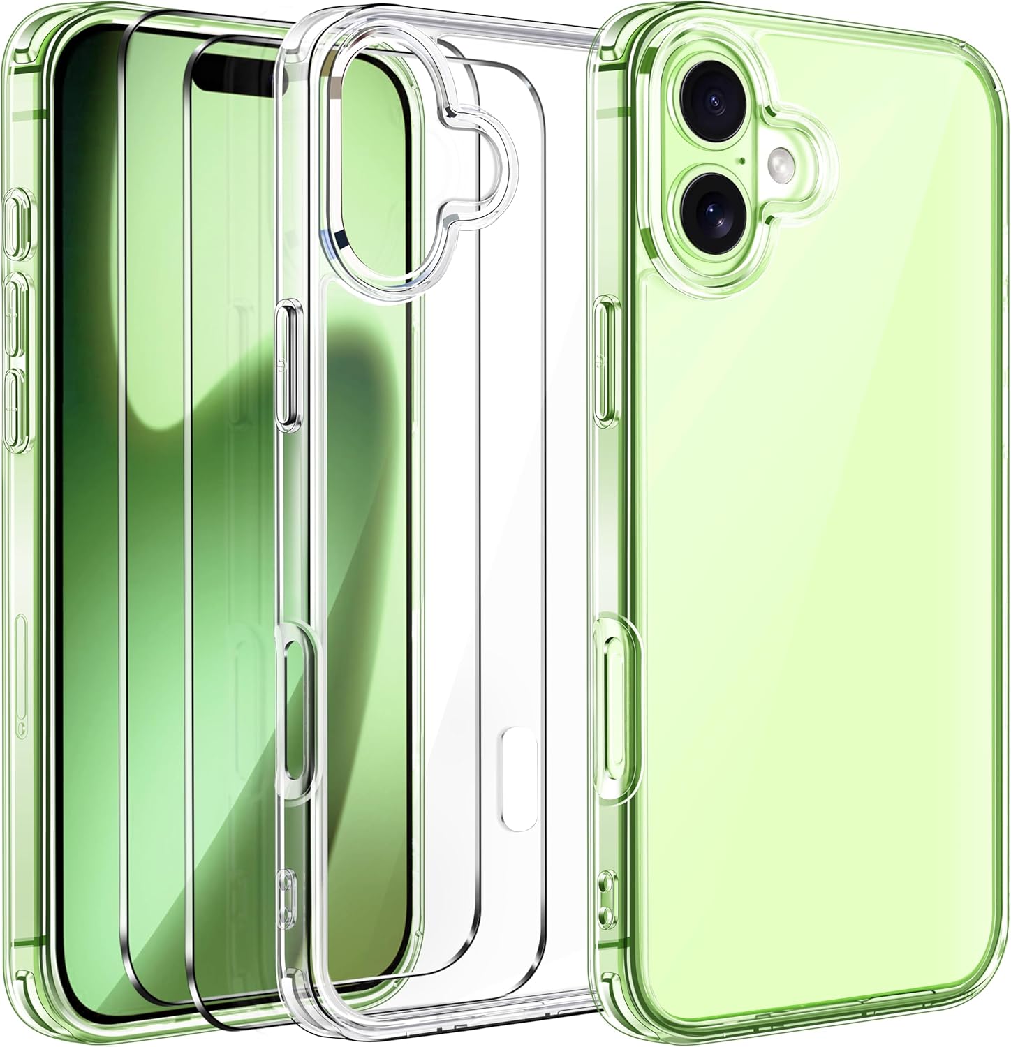 Apple iPhone 17 Case Clear Gel Ultra Slim Soft Transparent Silicone Cover