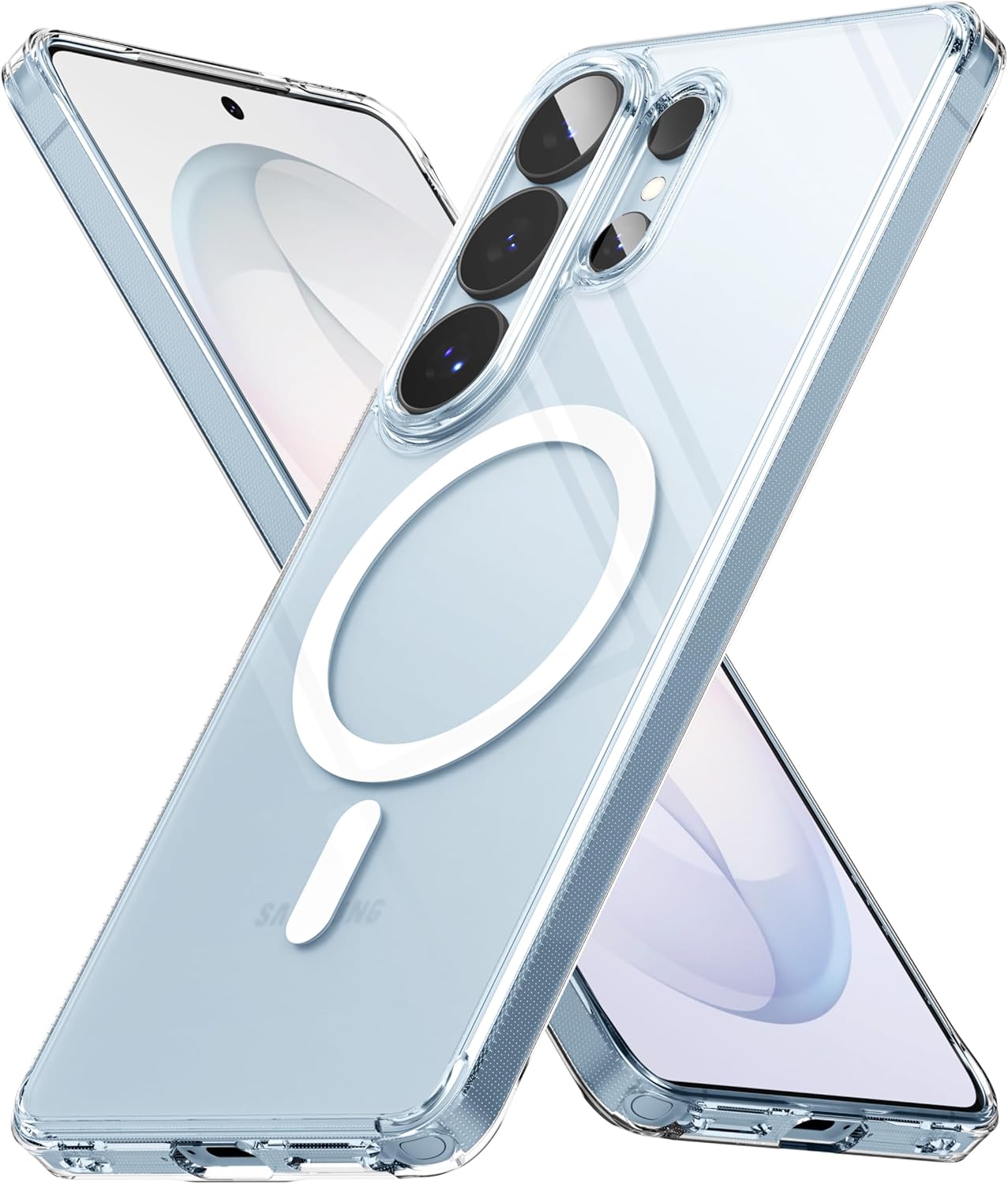 Samsung Galaxy S26 Ultra Magsafe Case Clear Gel Slim Transparent Hard Back Silicone Cover