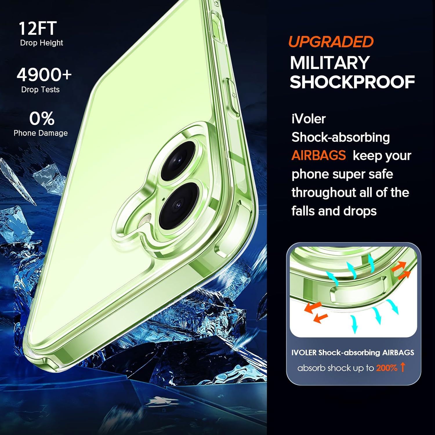 Apple iPhone 17 Case Clear Gel Ultra Slim Soft Transparent Silicone Cover