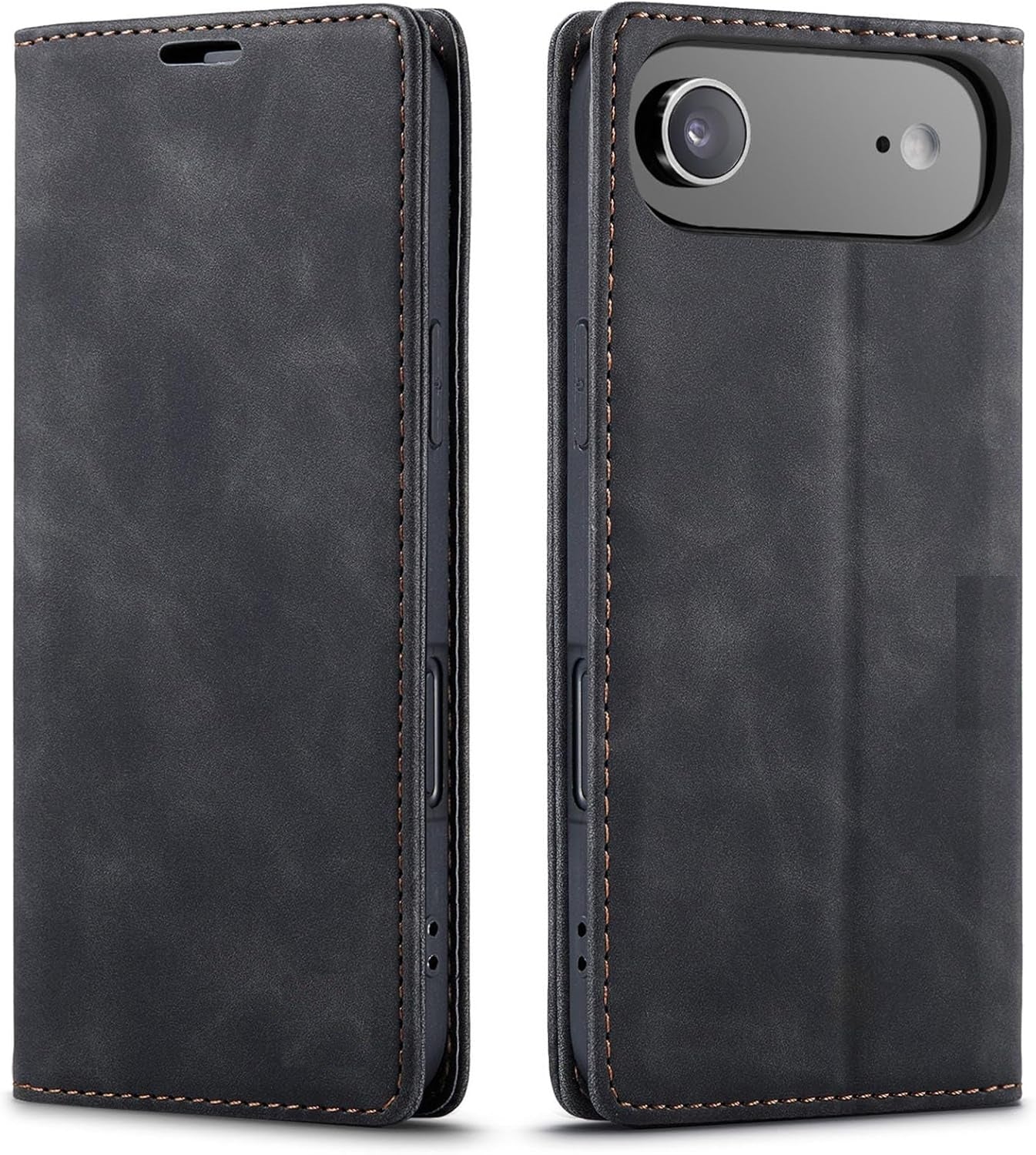 Apple iPhone 17 Air Flip Book Case Premium Leather Wallet Stand Phone Cover