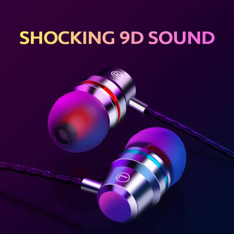 Samsung Galaxy Tab A11 Earphones Headphones In-Ear Built In with Mic Remote 3.5mm Jack Hifi Bass