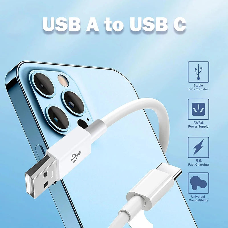 Lenovo Tab P11 Charger Cable USB to Type C Charging USB Cable Fast Charge Lead