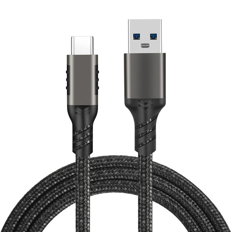Apple iPhone 15 / 15 Pro / iPhone 15 Plus / iPhone 15 Pro Max USB to Type C Nylon Braided Fabric Charging USB Cable Fast Charger 60W