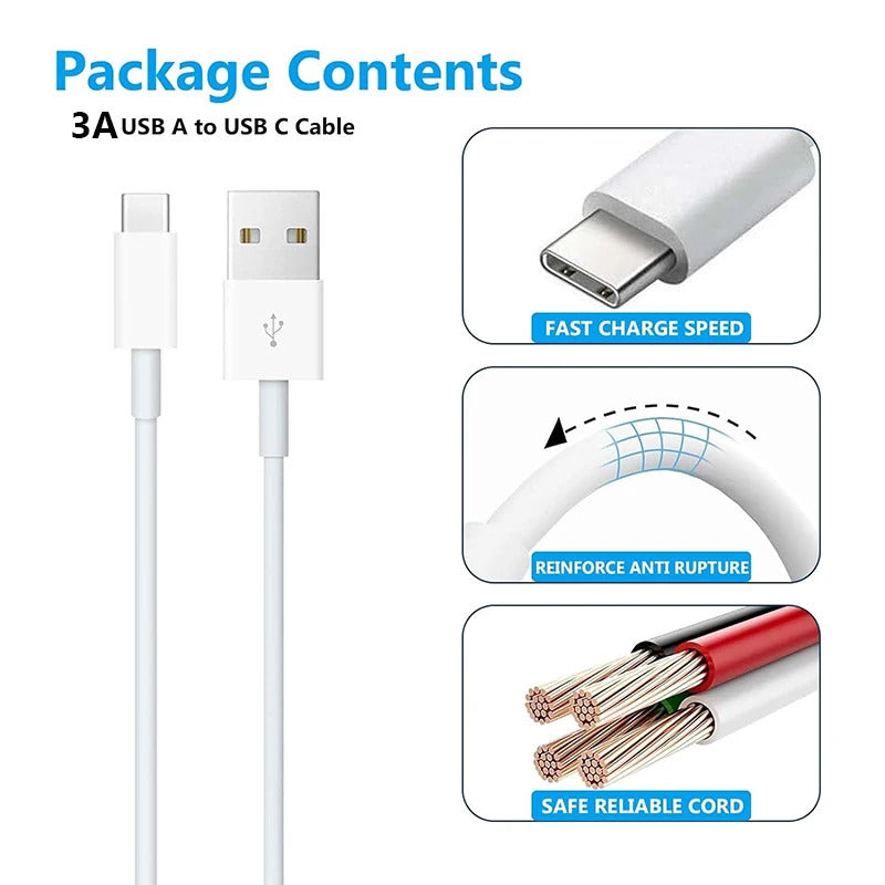 Honor 600 / Honor 600 Pro USB to Type C Charging USB Cable Fast Charge Lead