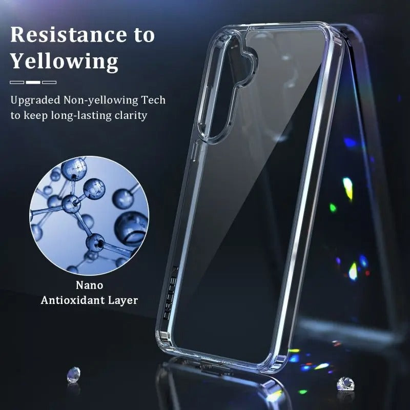 Samsung Galaxy A55 5G Case Clear Gel Ultra Slim Soft Transparent Silicone Cover
