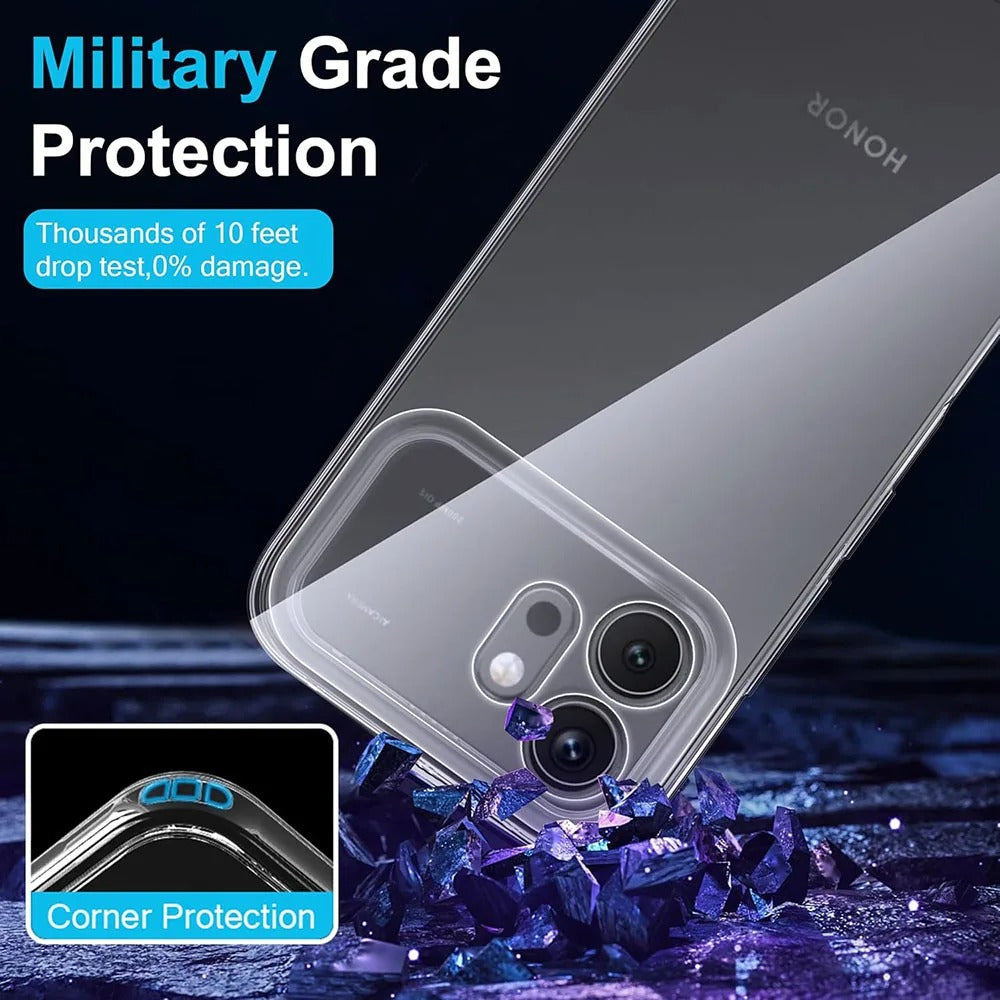 Honor 600 Case Clear Gel Ultra Slim Soft Transparent Silicone Cover