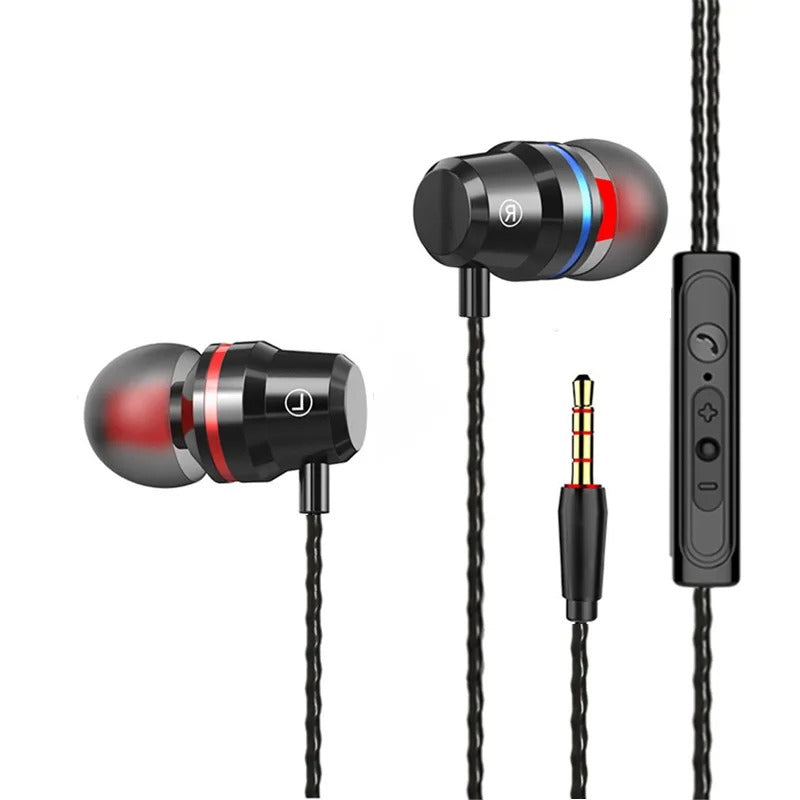 Samsung Galaxy Tab A11 Earphones Headphones In-Ear Built In with Mic Remote 3.5mm Jack Hifi Bass