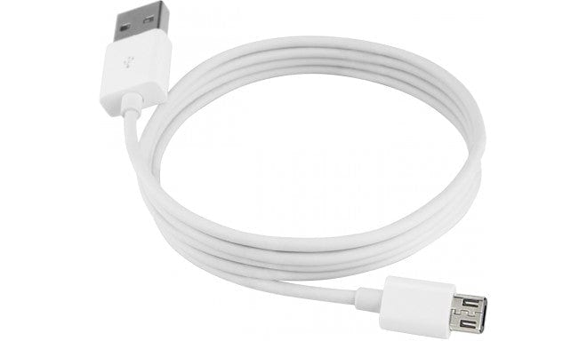 Motorola Moto G8 Power Lite 3M USB to Micro USB Charging Cable Charger Lead White - 3M - SmartPhoneGadgetUK