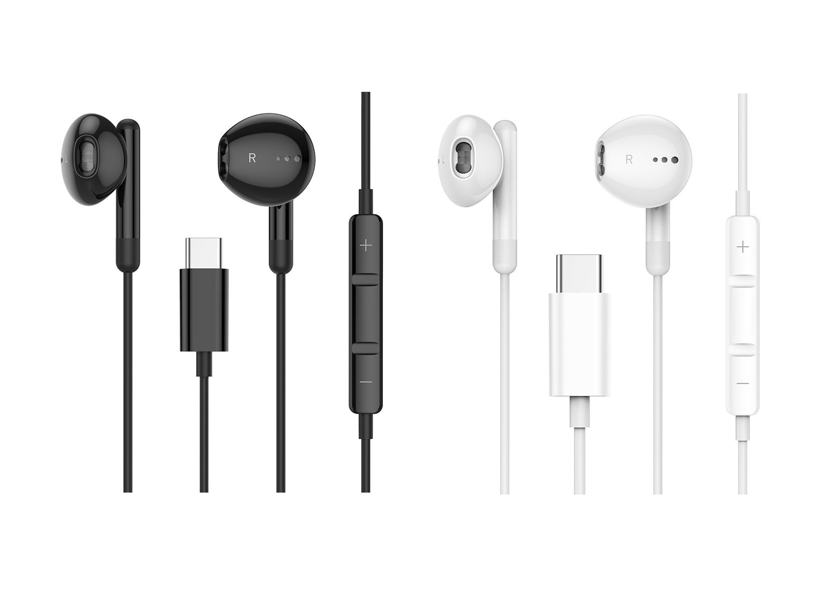 Google Pixel 8 Type C Earphones Headphones In-Ear Built In with Mic Remote