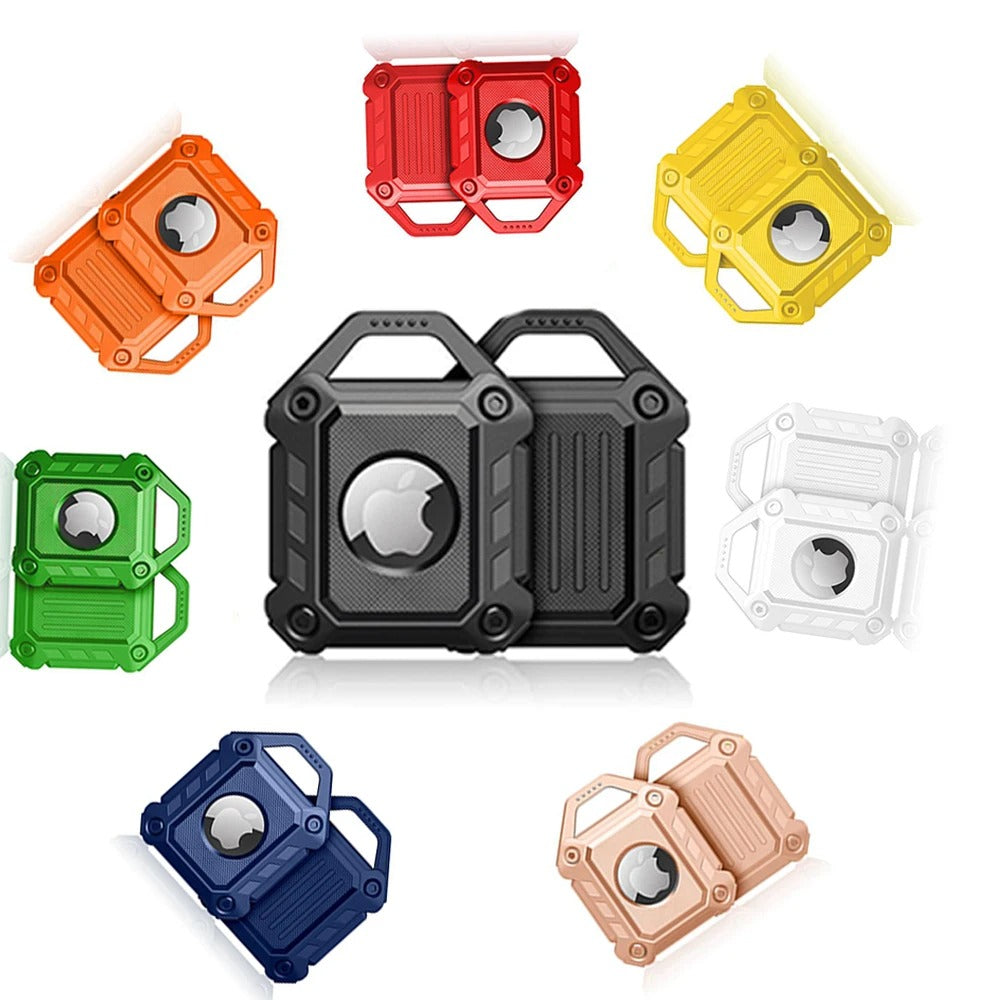 Apple AirTag Case WaterProof Keyring Chain Holder Hard TPU Cover ShockProof