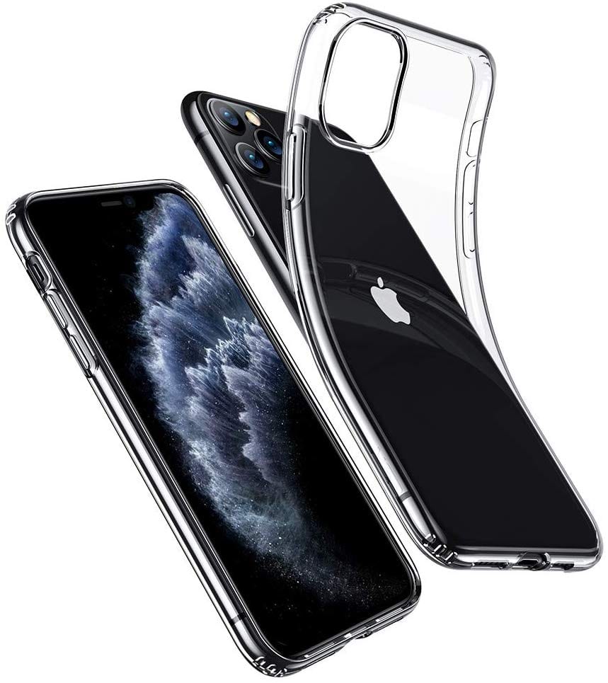 Apple iPhone 11 Pro (5.8) Gel Case Clear Ultra Slim Silicone - SmartPhoneGadgetUK