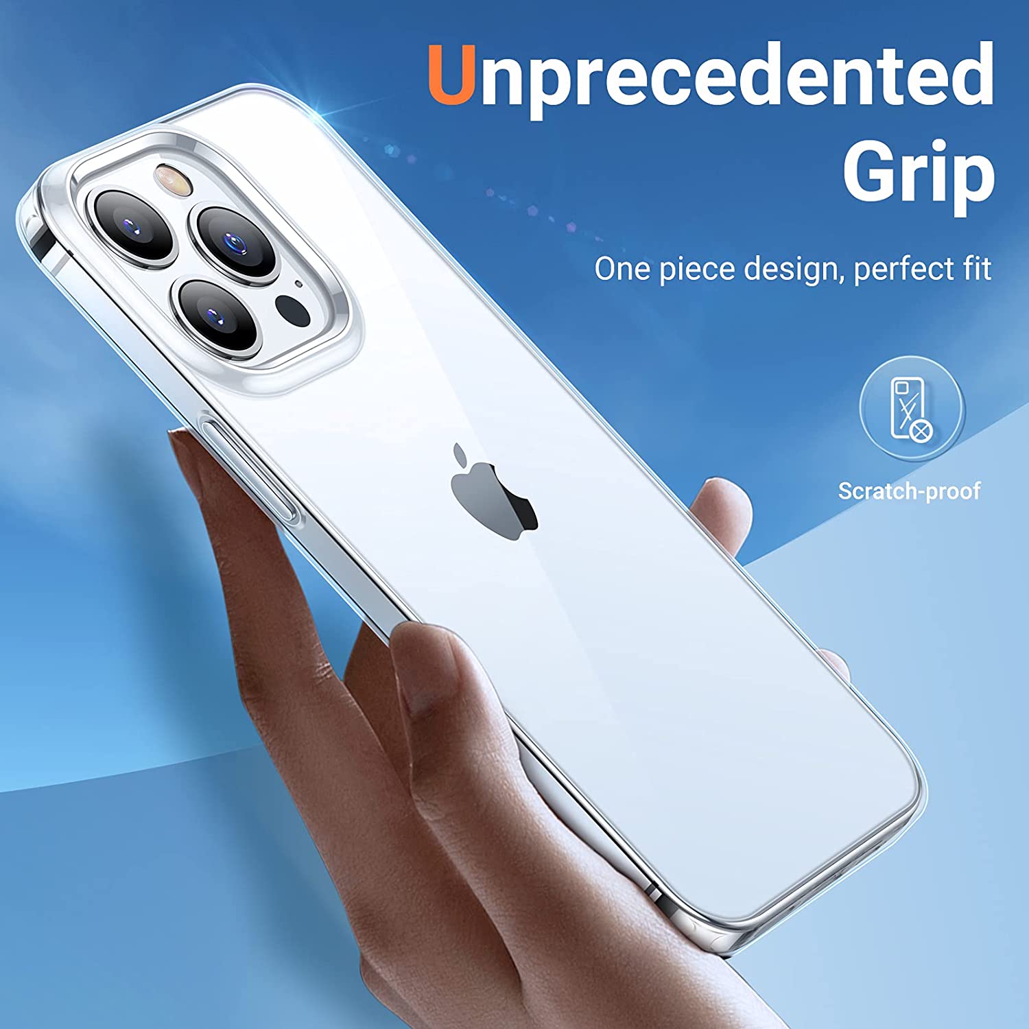 Apple iPhone 13 Pro (6.1) Gel Case Clear Ultra Slim Silicone - SmartPhoneGadgetUK