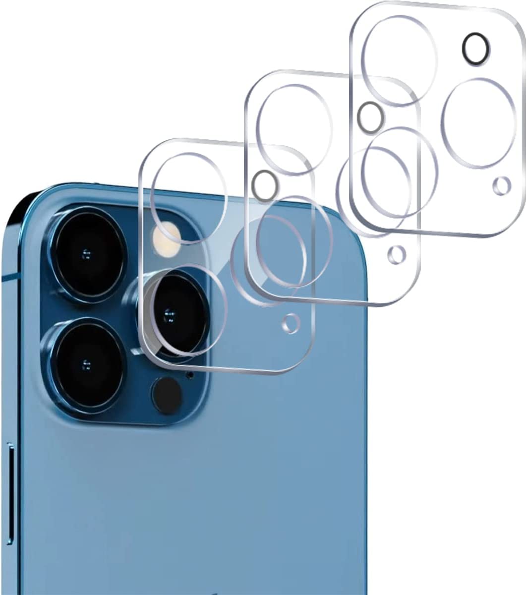 Apple iPhone 13 Pro Max (6.7) Camera Protector Lens Tempered Glass Film - SmartPhoneGadgetUK