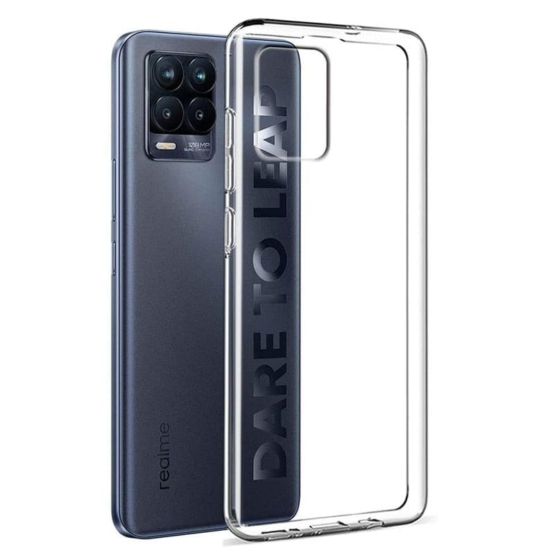 Realme 8 4G Gel Case Clear Ultra Slim Silicone - SmartPhoneGadgetUK