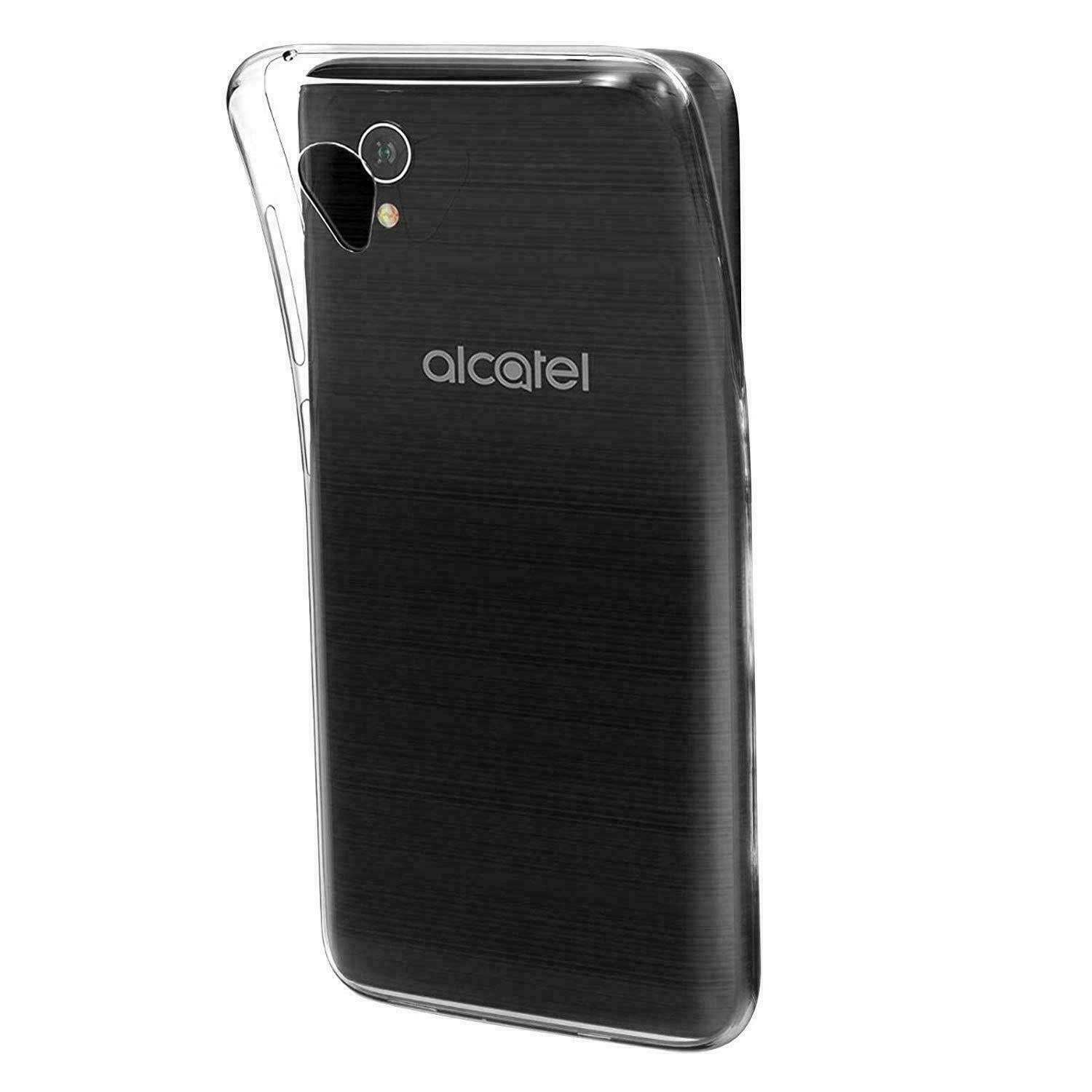 Alcatel 1 (2021) Gel Case Soft Transparent TPU Clear Ultra Slim Silicone