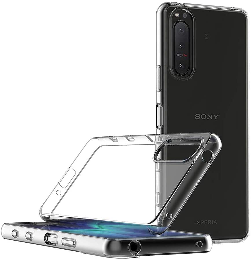 Sony Xperia 5 II (2020) Gel Case Clear Ultra Slim Silicone - SmartPhoneGadgetUK