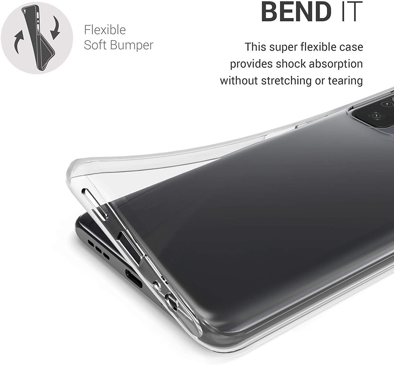 Xiaomi Redmi Note 10 Pro Gel Case Soft Transparent TPU Clear Ultra Slim Silicone - SmartPhoneGadgetUK